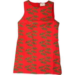 Alice + Olivia Donald Lips Print Shift Dress NWOT